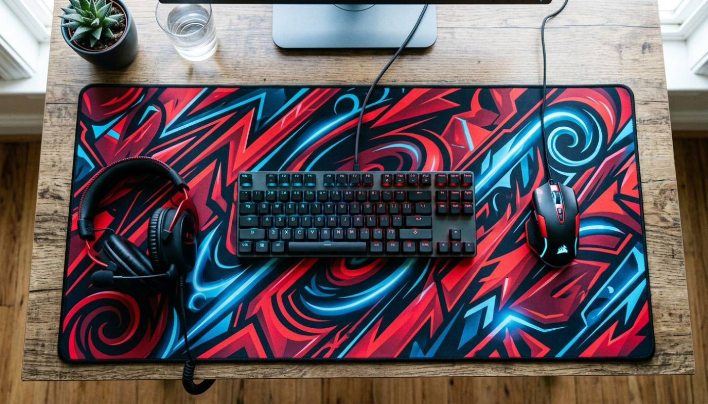 Créez votre espace de jeu : Personnalisation de tapis de souris