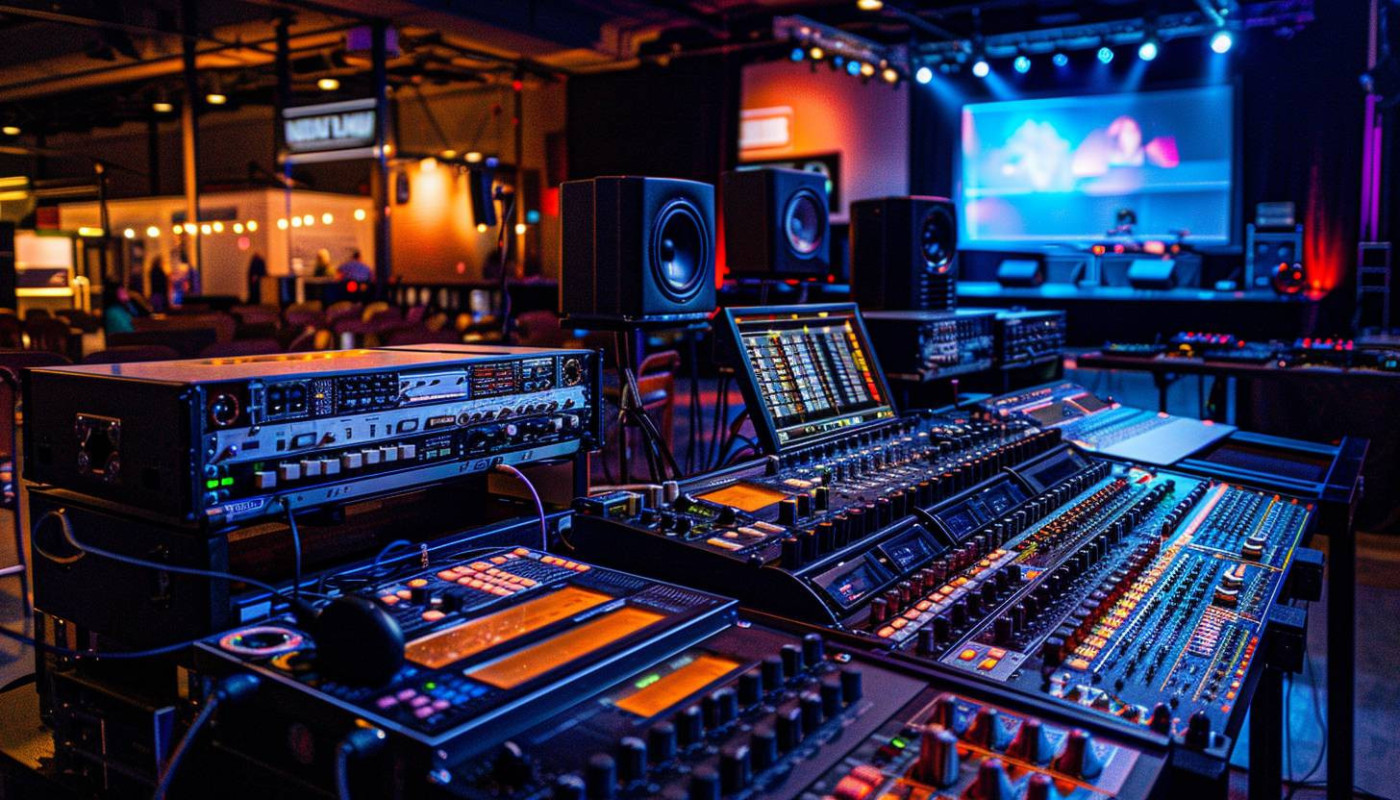 Optimisation de l'événementiel : intégrer sonorisation, lumière et vidéo